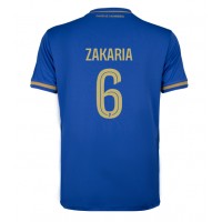 AS Monaco Denis Zakaria #6 Fotballklær Bortedrakt 2025-26 Kortermet